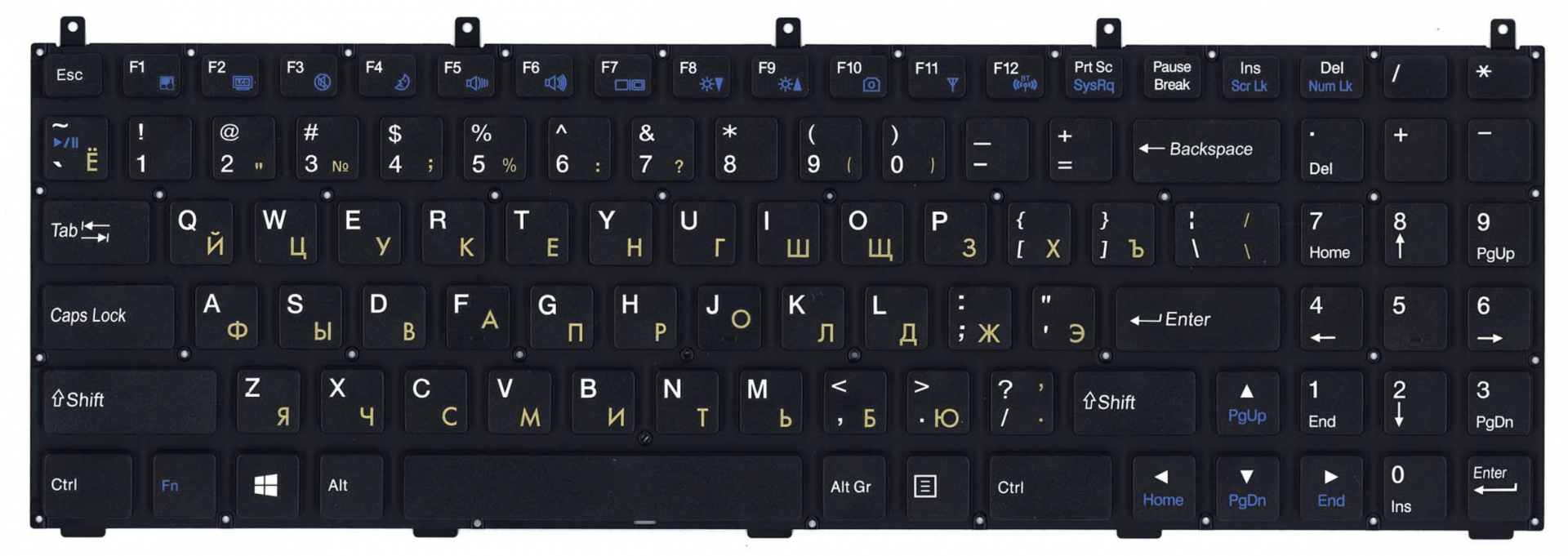 Клавиатура DNS 0123975 OEM плоский Enter