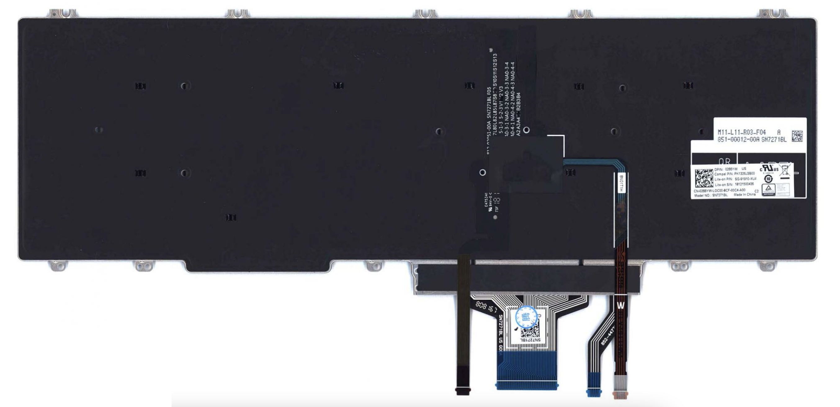 Клавиатура DELL Precision 7730, 7730-6993 с подсветкой, OEM