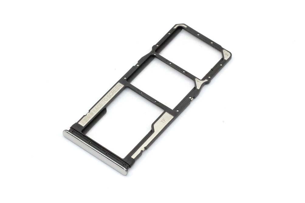 Лоток для SIM-карты Xiaomi Redmi Note 8T серебристый