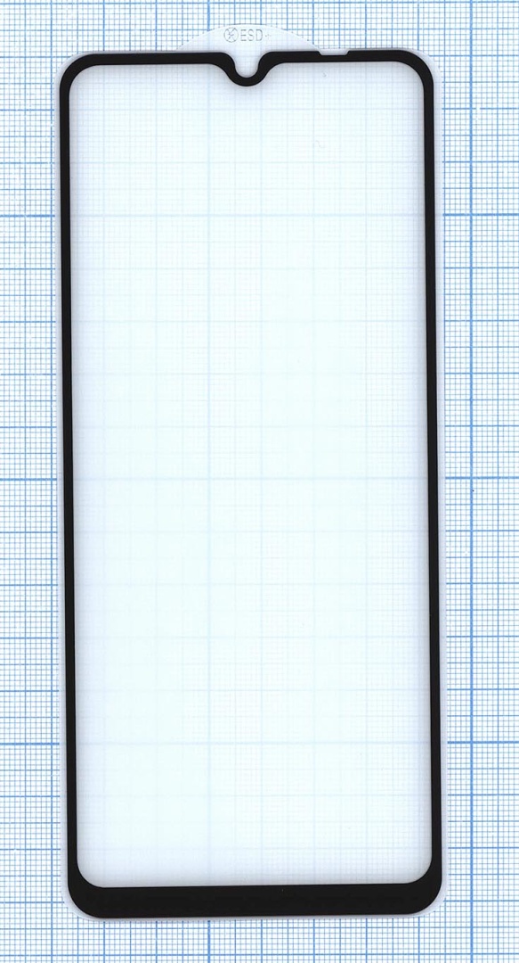 Защитное стекло "Полное покрытие" для Xiaomi Redmi A3 A3x черное