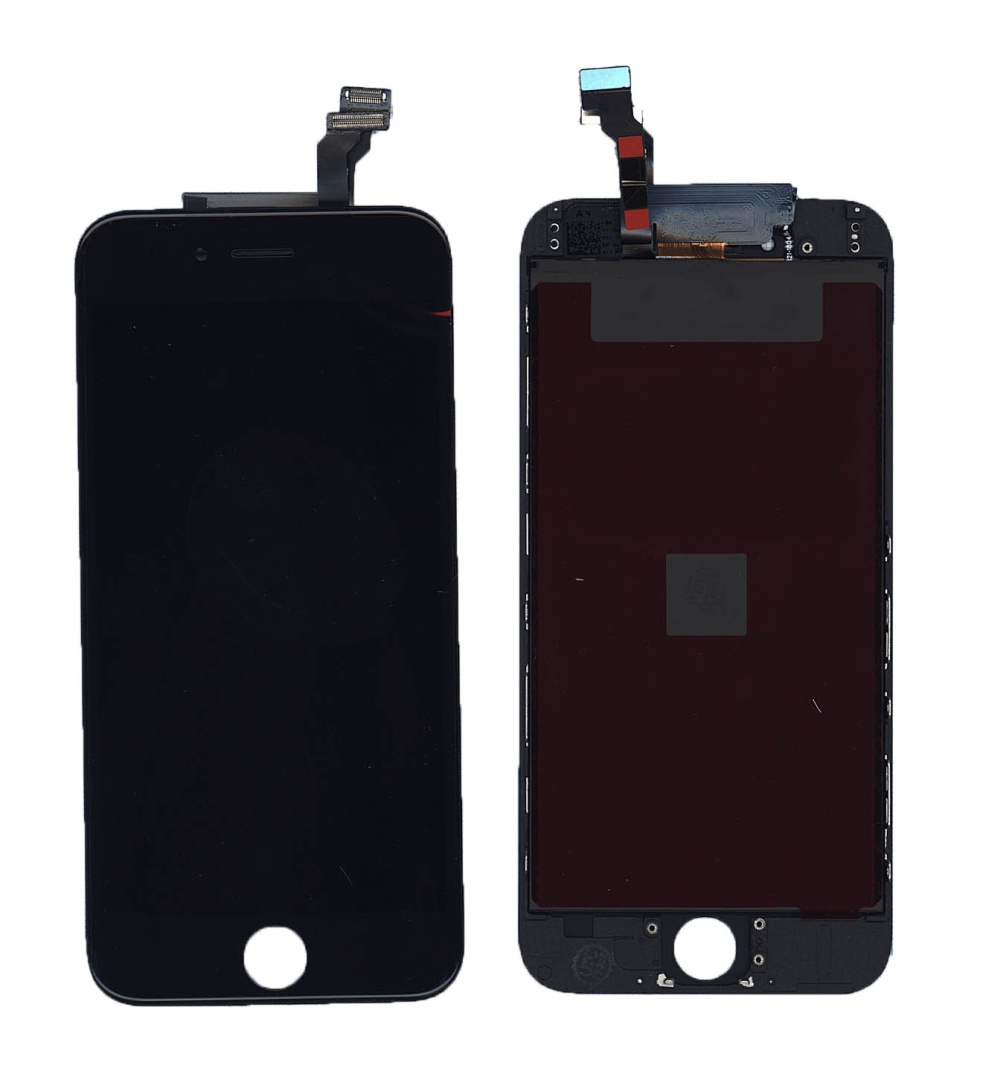 Дисплей для iPhone 6 в сборе с тачскрином AAA черный