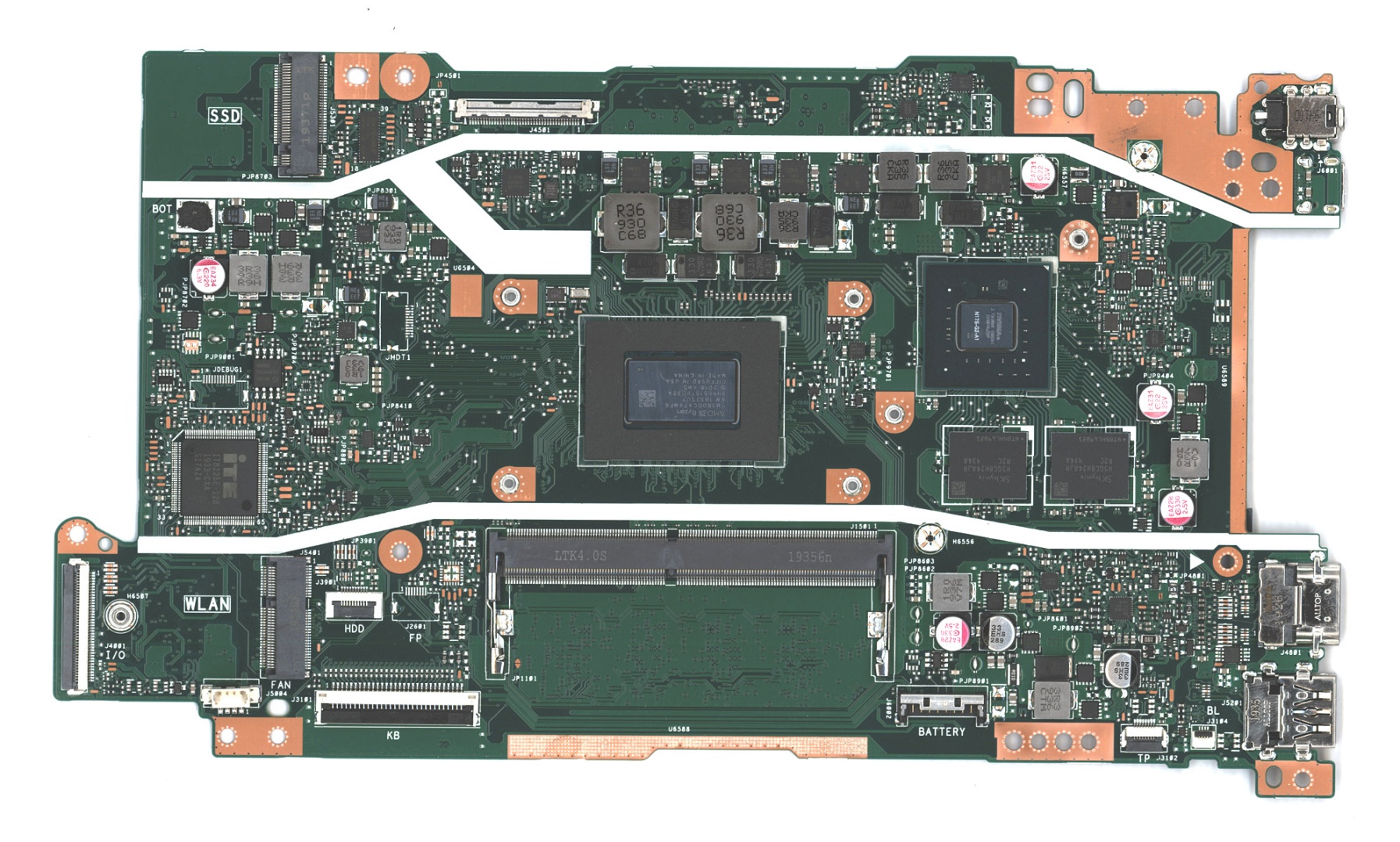 Материнская плата для Asus X509DL 4G/R5-3500U