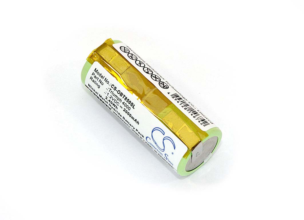 Аккумулятор для зубных щёток Oral-b Triumph V2 (43mm) CS-OBT850SL