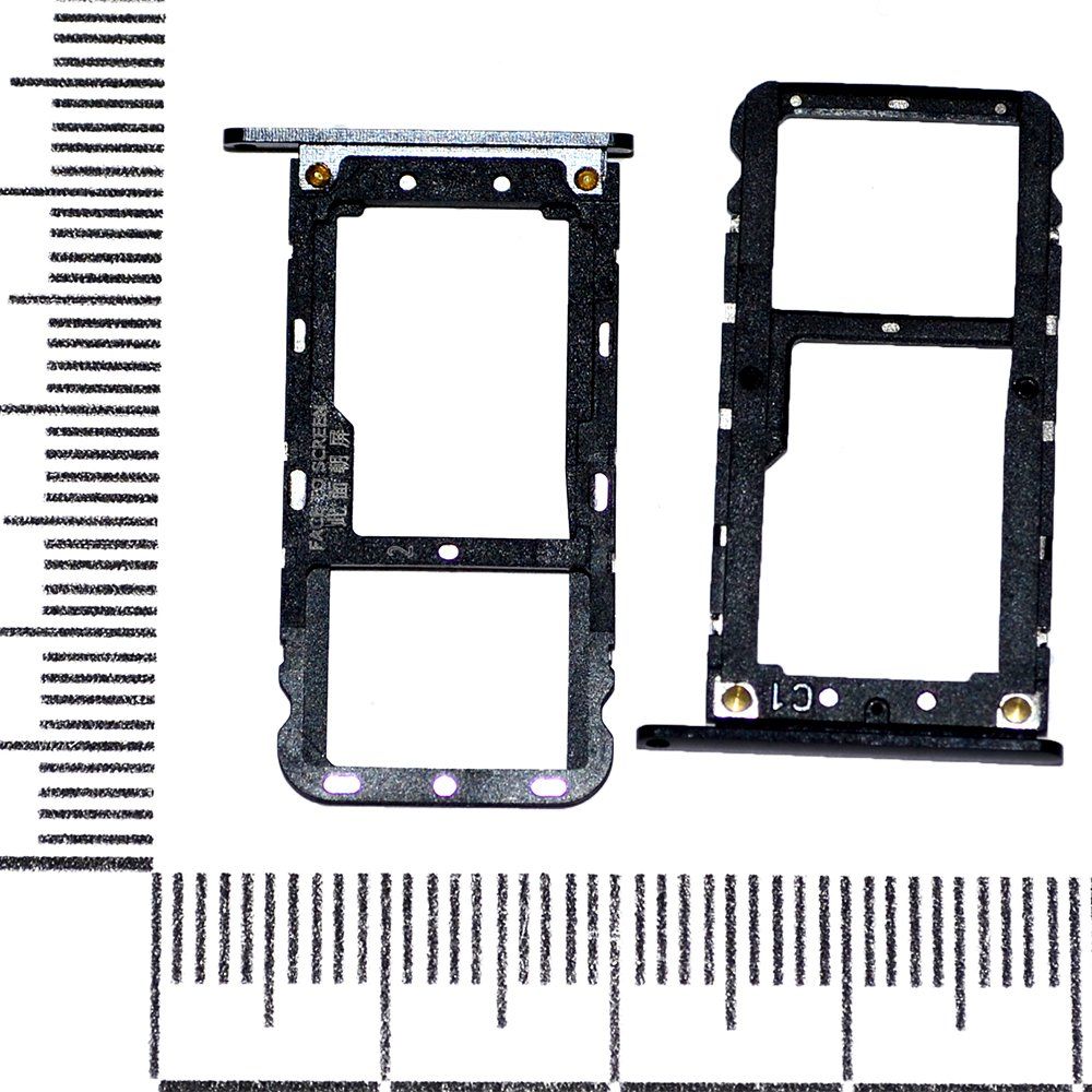 Держатель сим-карты Xiaomi MiA1/Mi5X черный orig Factory