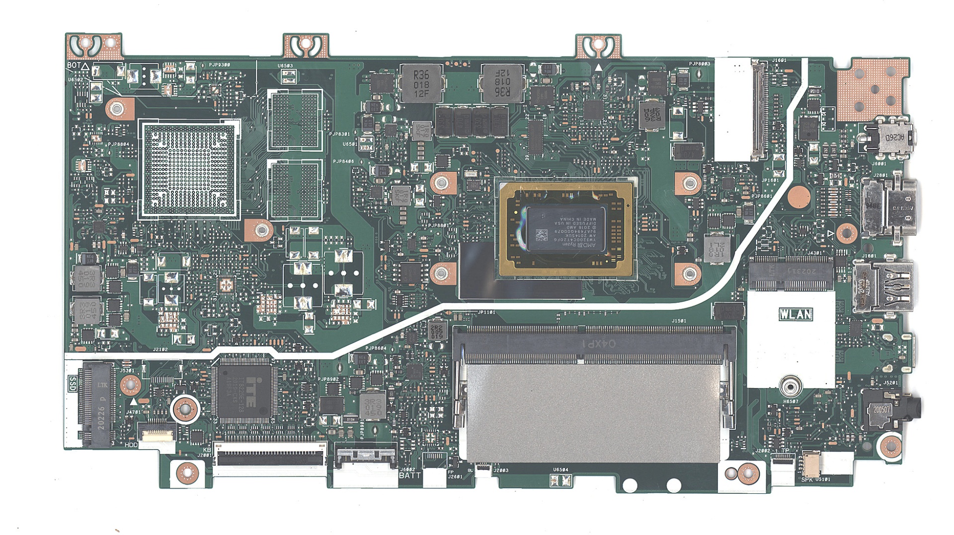 Материнская плата для Asus X412DA 4G/R3-3200U