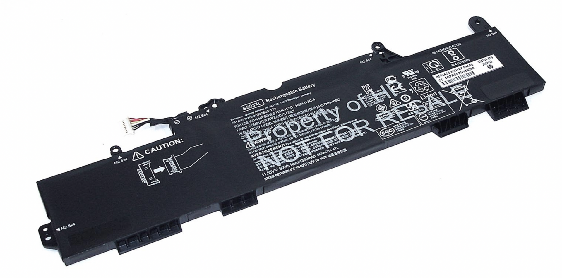 Аккумулятор HP Elitebook 840 G5 3JX06EA 11.55V, 50Wh, Original