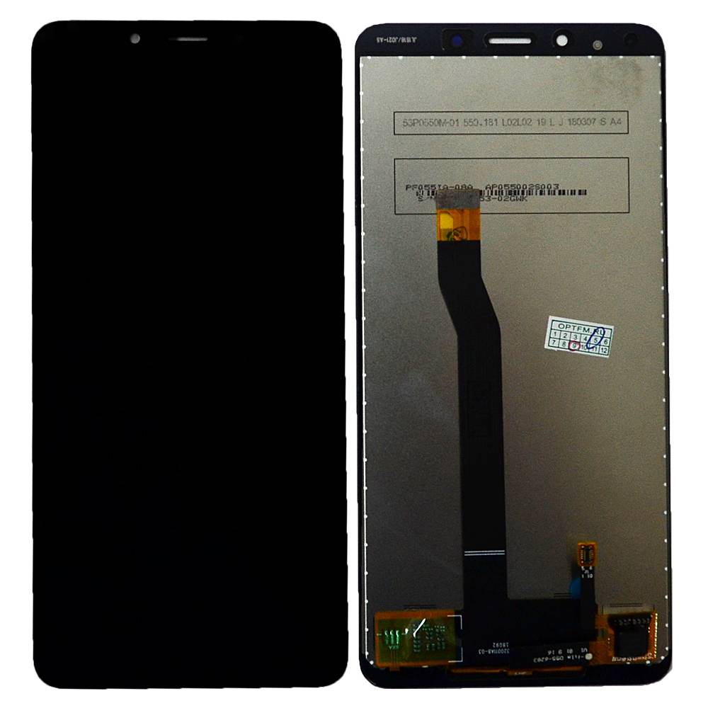 Дисплей Xiaomi Redmi 6/6A + тачскрин черный (матрица orig)