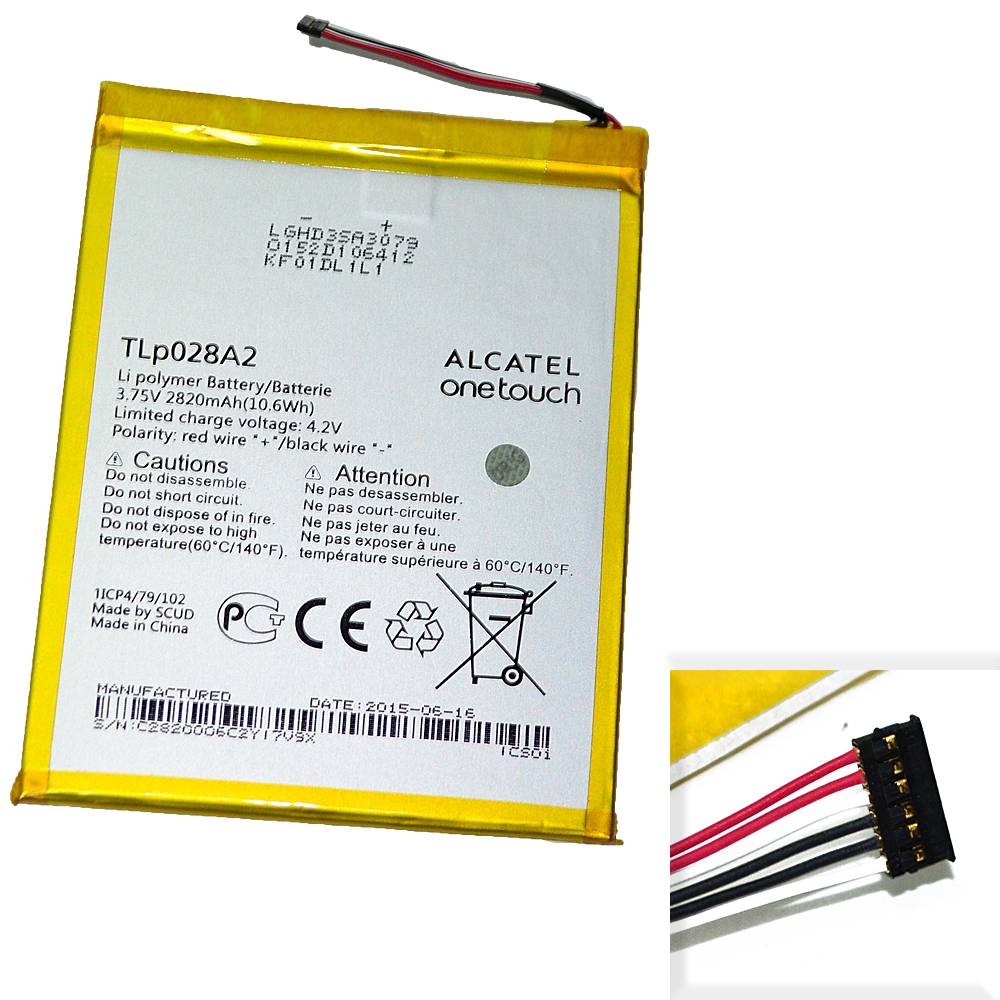 Аккумулятор Alcatel OT-9007 Pixi 3 7.0" (TLp028A2) High Quality/MT - /ТЕХ.УПАК/