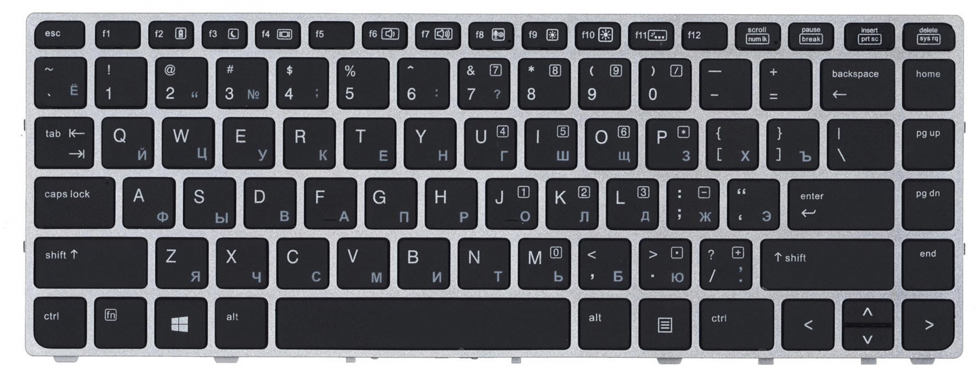 Клавиатура HP EliteBook Folio 9470m Original