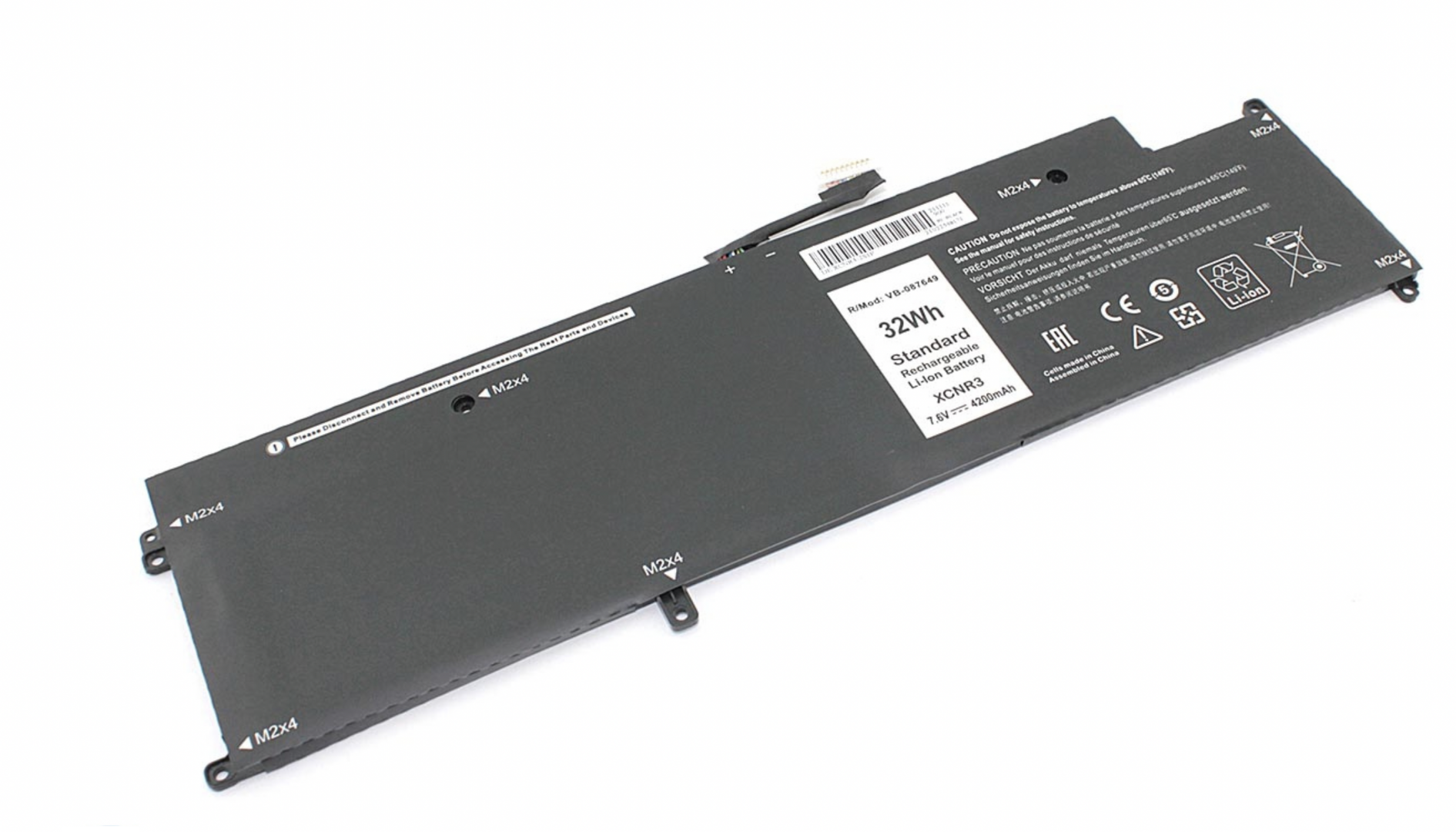 Аккумулятор Dell Latitude 13 7370 7.6V, 4200mAh, OEM