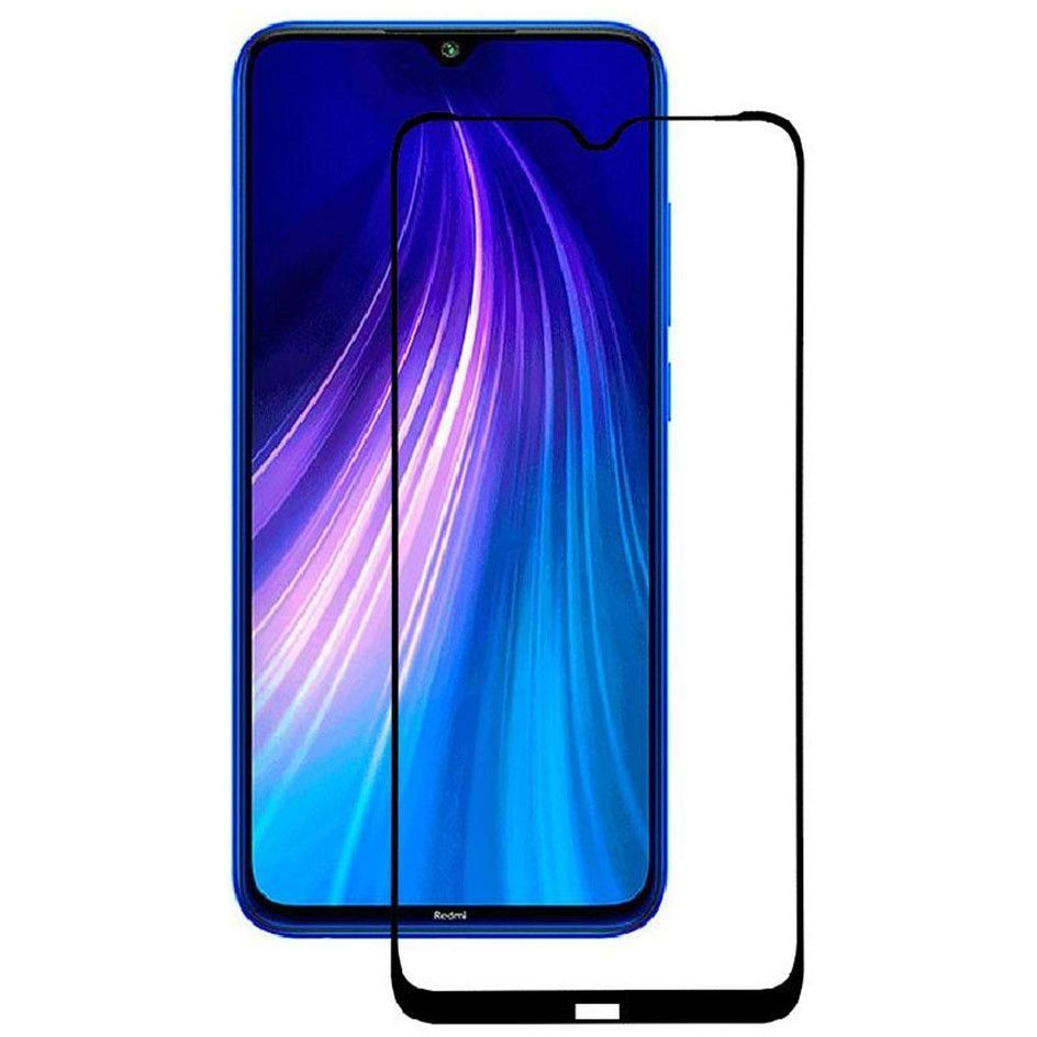 Защитное стекло 5D во весь экран Xiaomi Redmi Note 8T