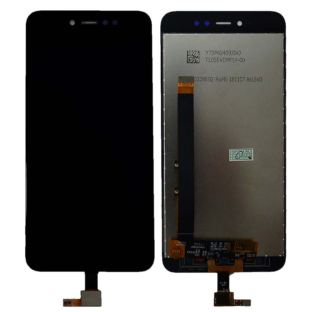 Дисплей Xiaomi Redmi Note 5A Prime + тачскрин черный (матрица orig)