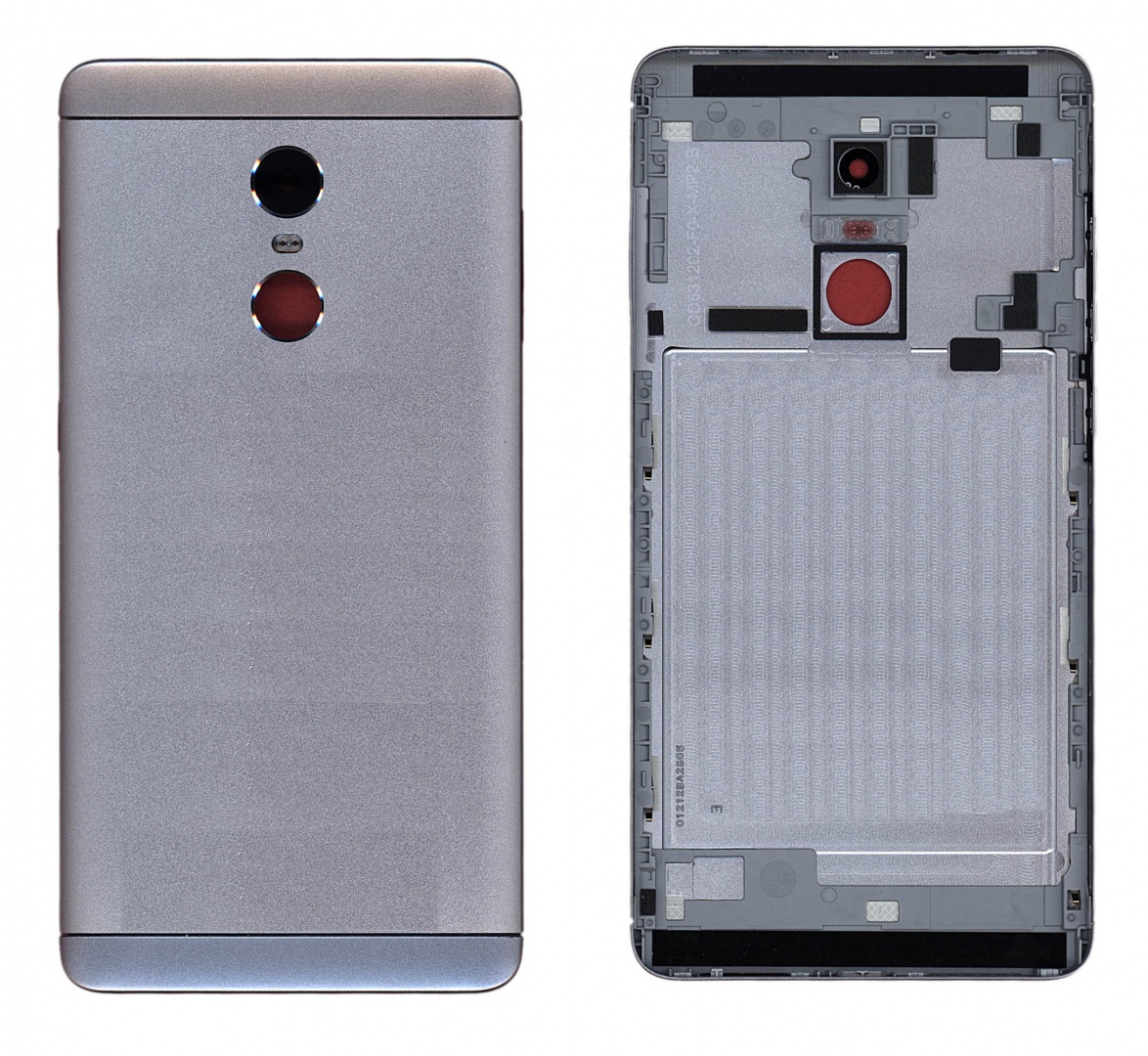 Задняя крышка для Xiaomi Redmi Note 4X серебро