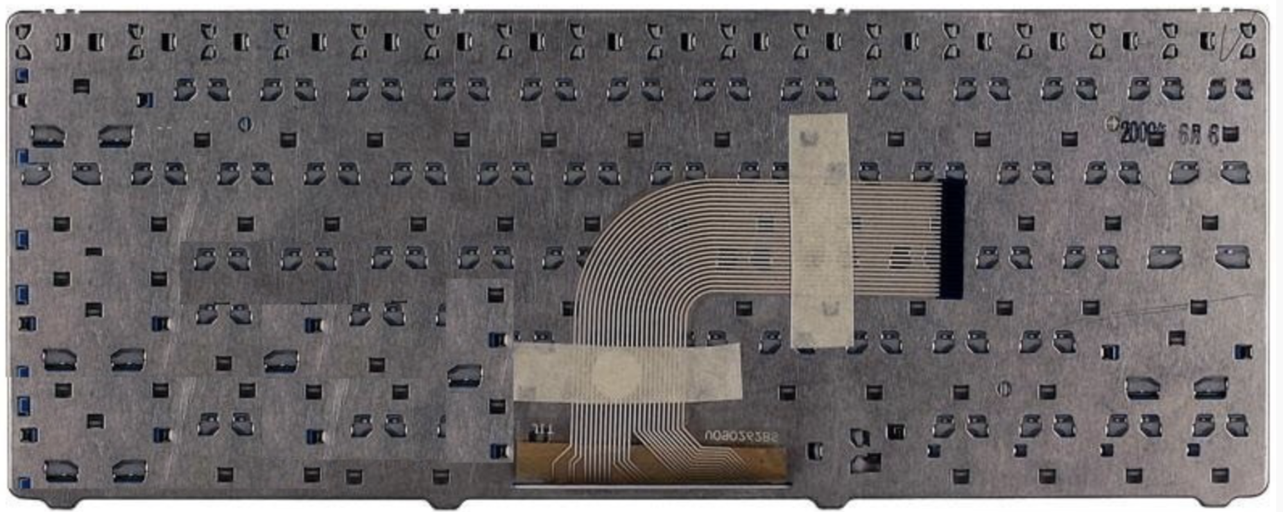 Клавиатура ASUS N10JC белая, OEM