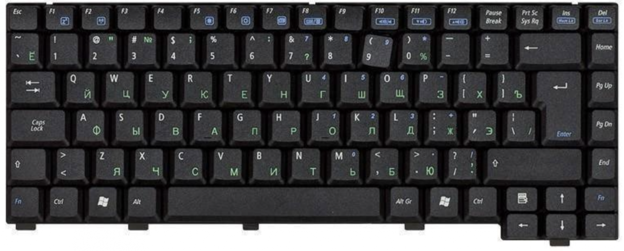 Клавиатура Asus A6R OEM