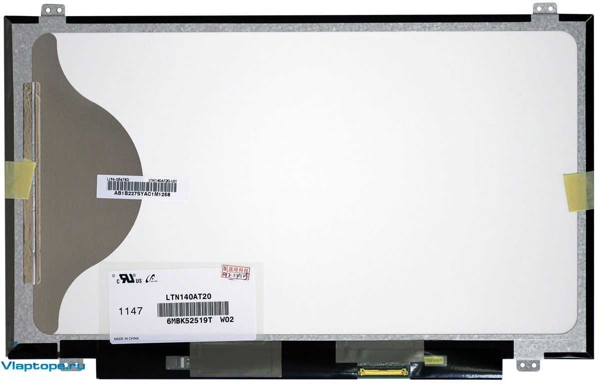 Матрица 14" LED Slim 40pin глянцевая