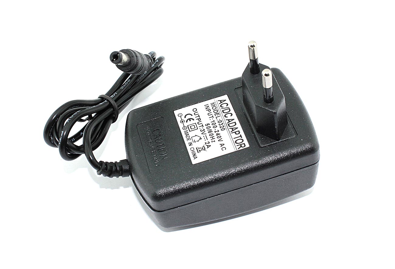 Блок питания (сетевой адаптер) 3V 2A 5.5x2.1