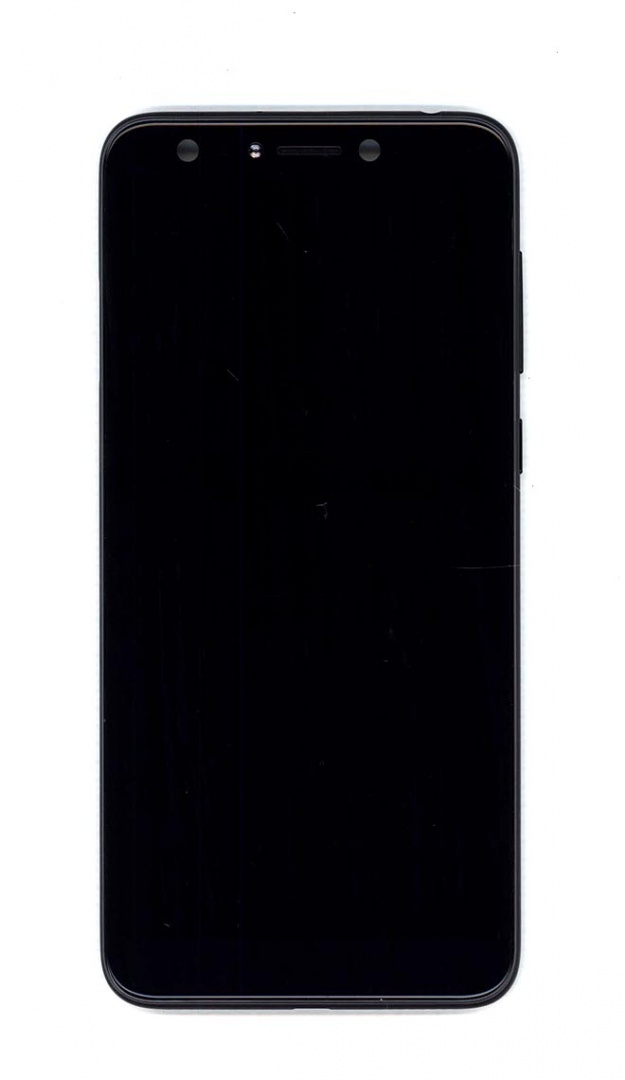 Дисплей для Asus ZenFone 5 Lite ZC600KL черный с рамкой