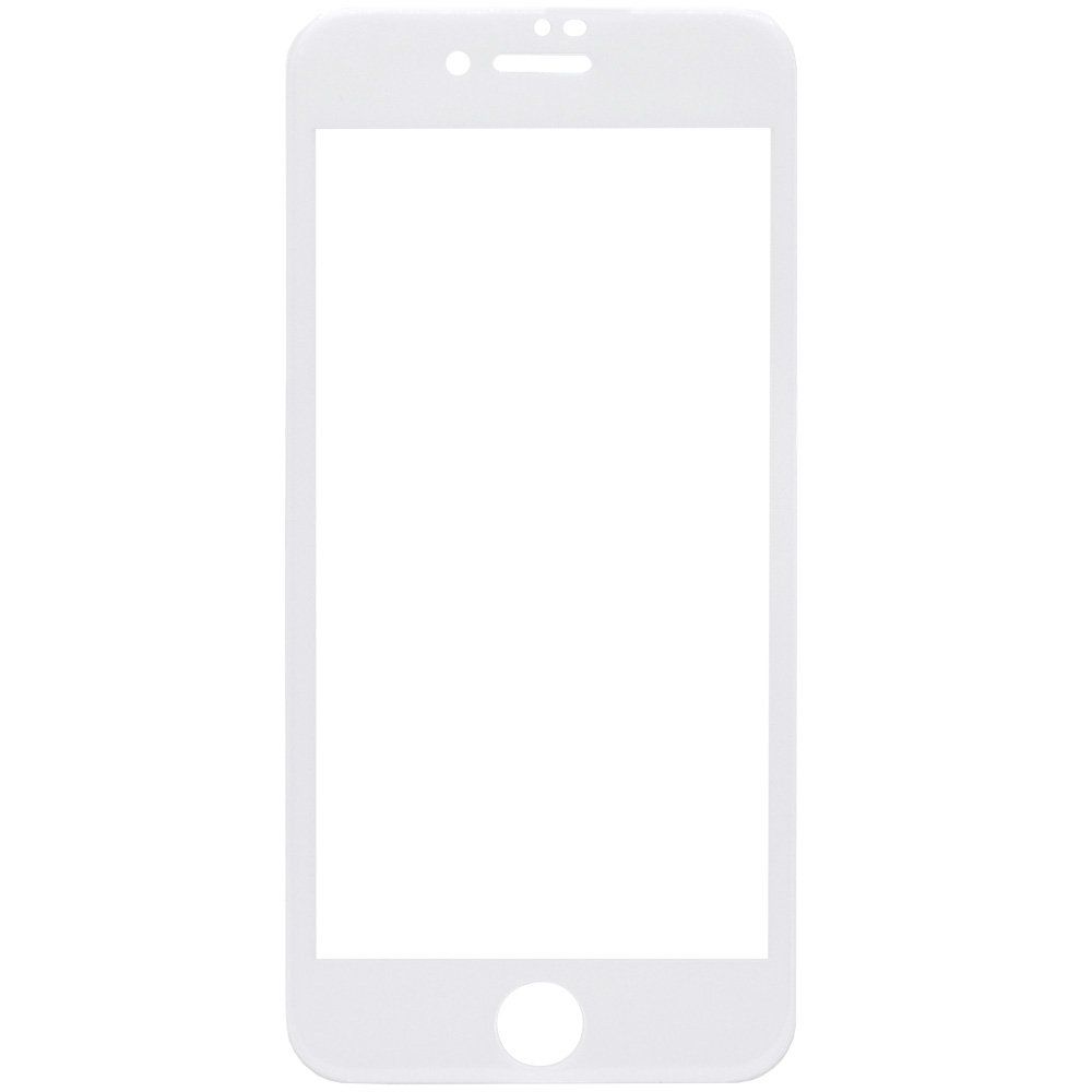 Защитное стекло iPhone 7/8 YOLKKI Master 3D белое /в упаковке/