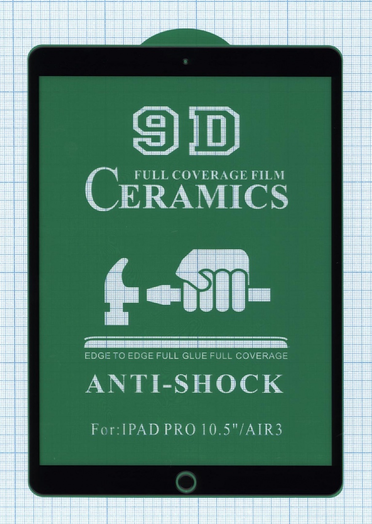 Керамическая пленка (стекло) для iPad Air 10.5 (2019)  2,5D