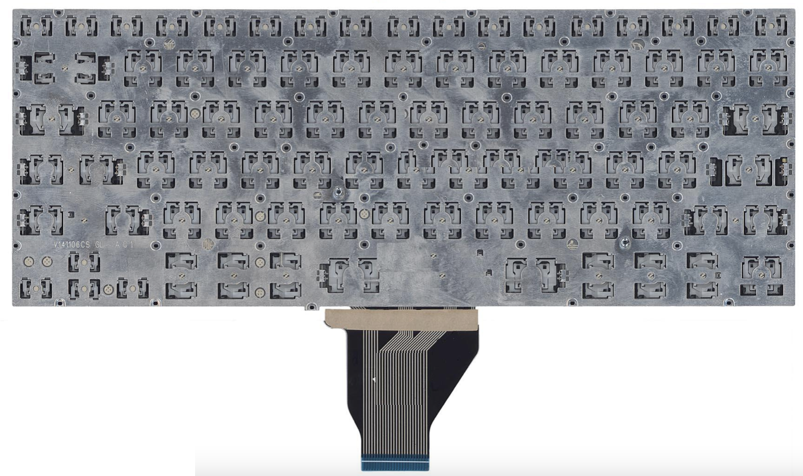 Клавиатура Sony VAIO SVF14A1S9R серебристая без рамки, OEM