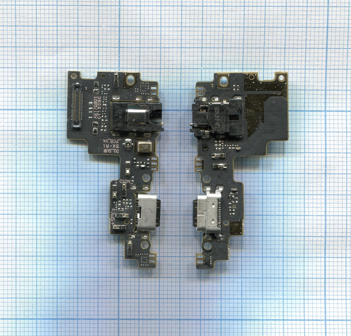 Плата разъема питания с микрофоном для Xiaomi Mi 5x
