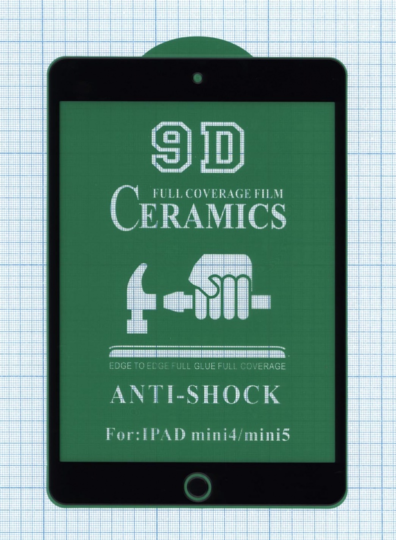 Керамическая пленка (стекло) для iPad mini 4 2.5D