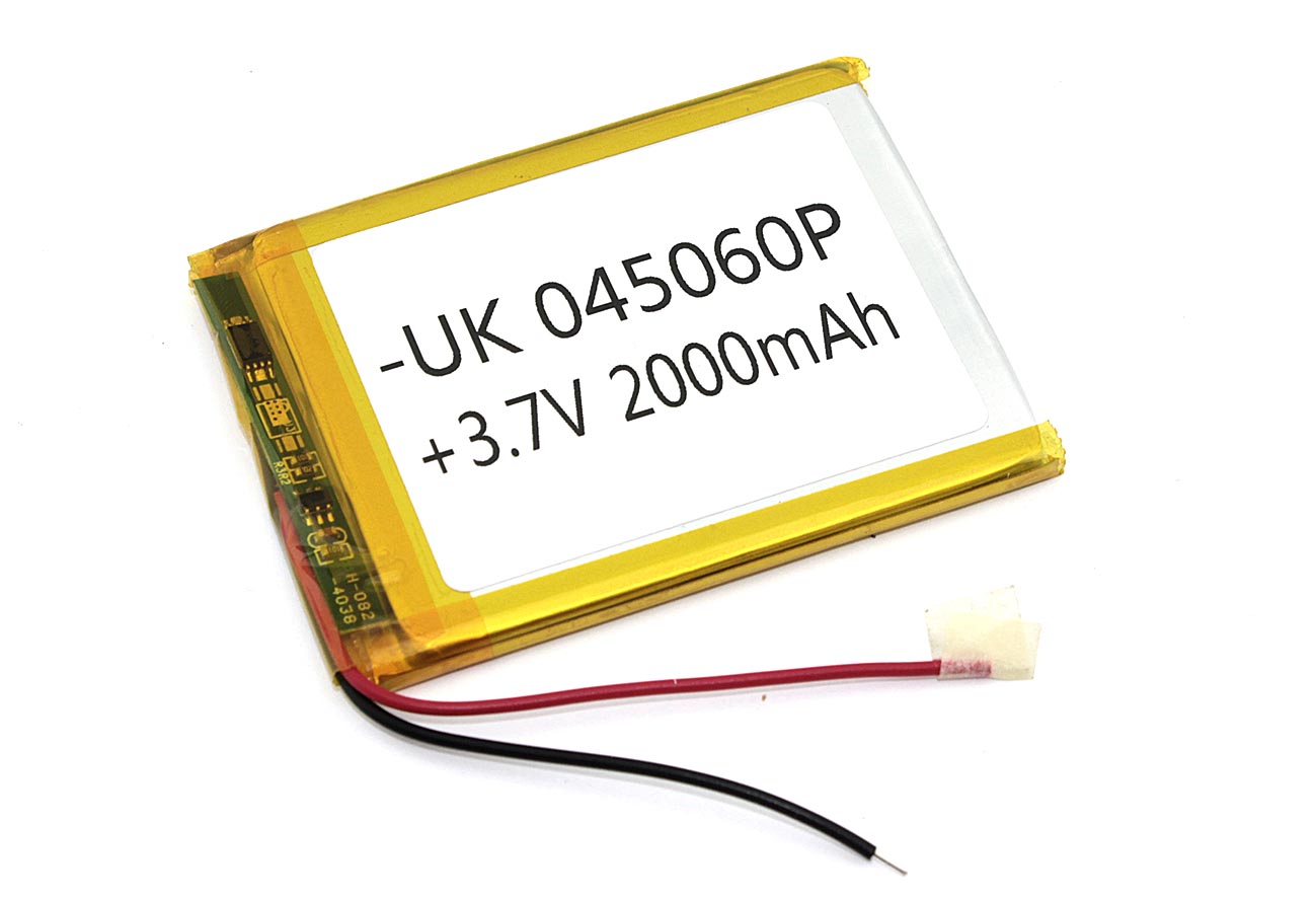 Аккумулятор Li-Pol (батарея) 4*50*60мм 2pin 3.7V/2000mAh