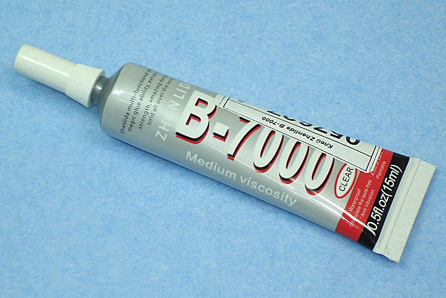 Клей Zhanlida B-7000 прозрачный 15мл 50 шт