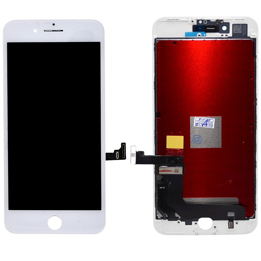 Дисплей iPhone 8 Plus + тачскрин + рамка белый ALPHA