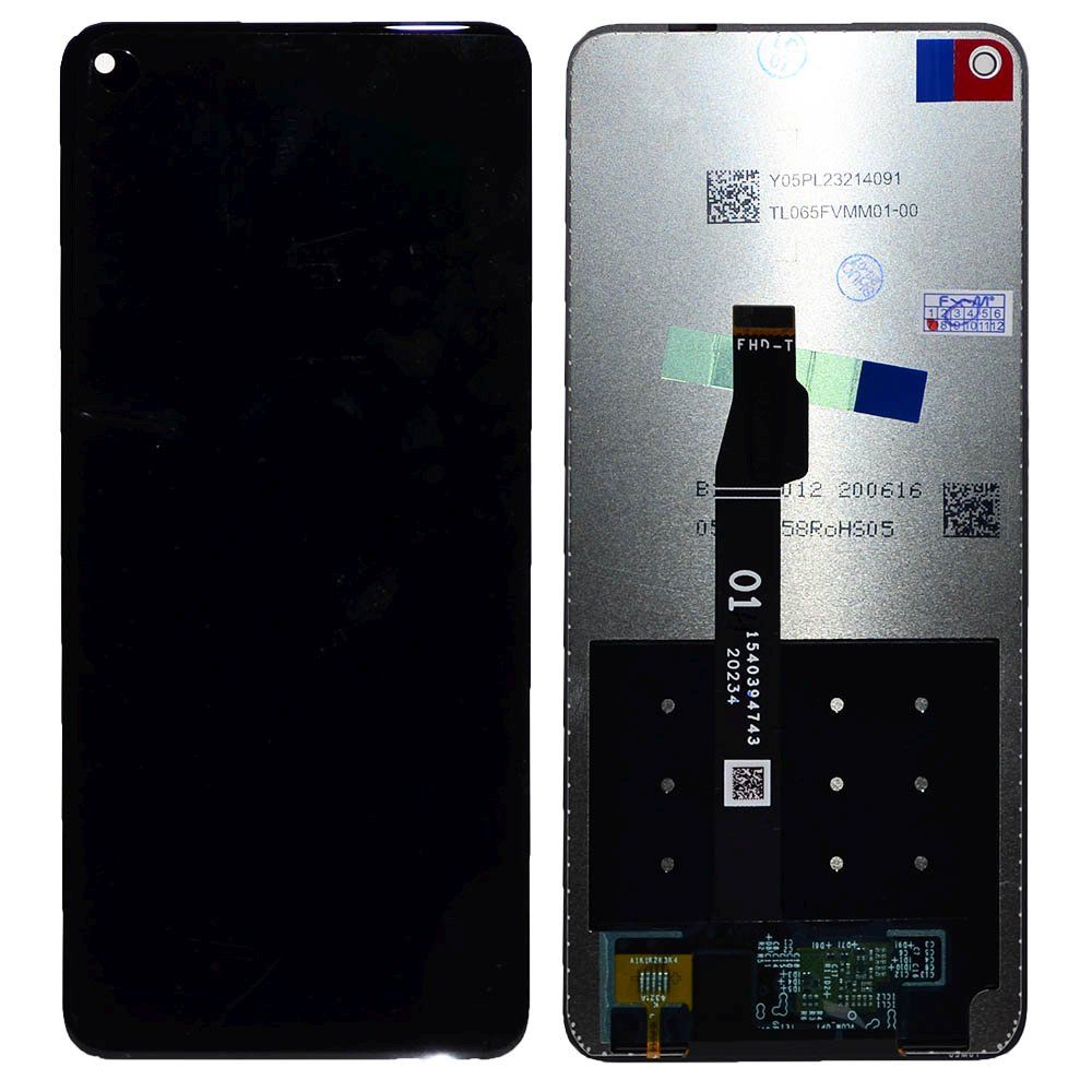 Дисплей Honor 30S + тачскрин черный orig Factory