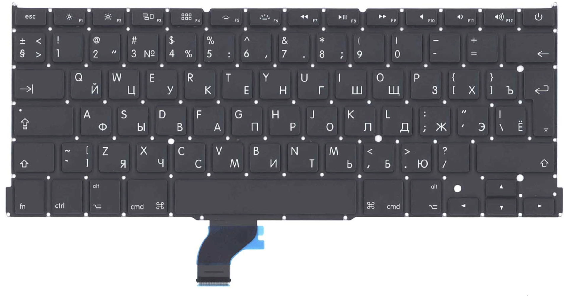 Клавиатура MacBook Pro 13" Retina A1502 2013+ большой Enter RU Original
