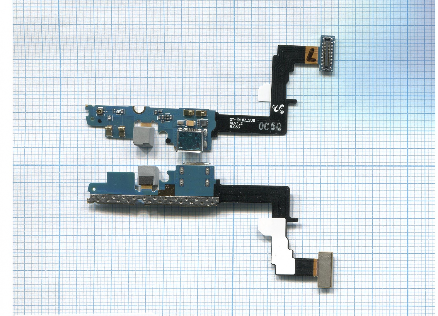 Шлейф разъема питания для Samsung Galaxy R I9103