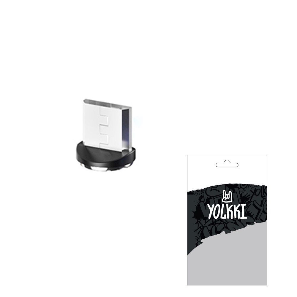 Магнитный коннектор micro USB YOLKKI Magnetic 01