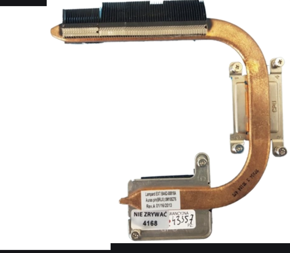 Радиатор Samsung NP270E5E (версия с видео)