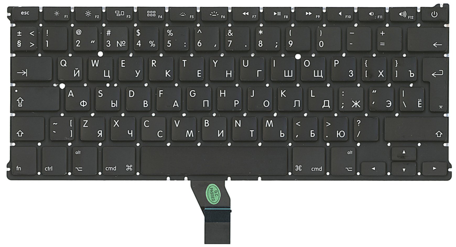 Клавиатура Apple MacBook Air 13.3" середина 2011 A1369 (MC966LL/A) OEM