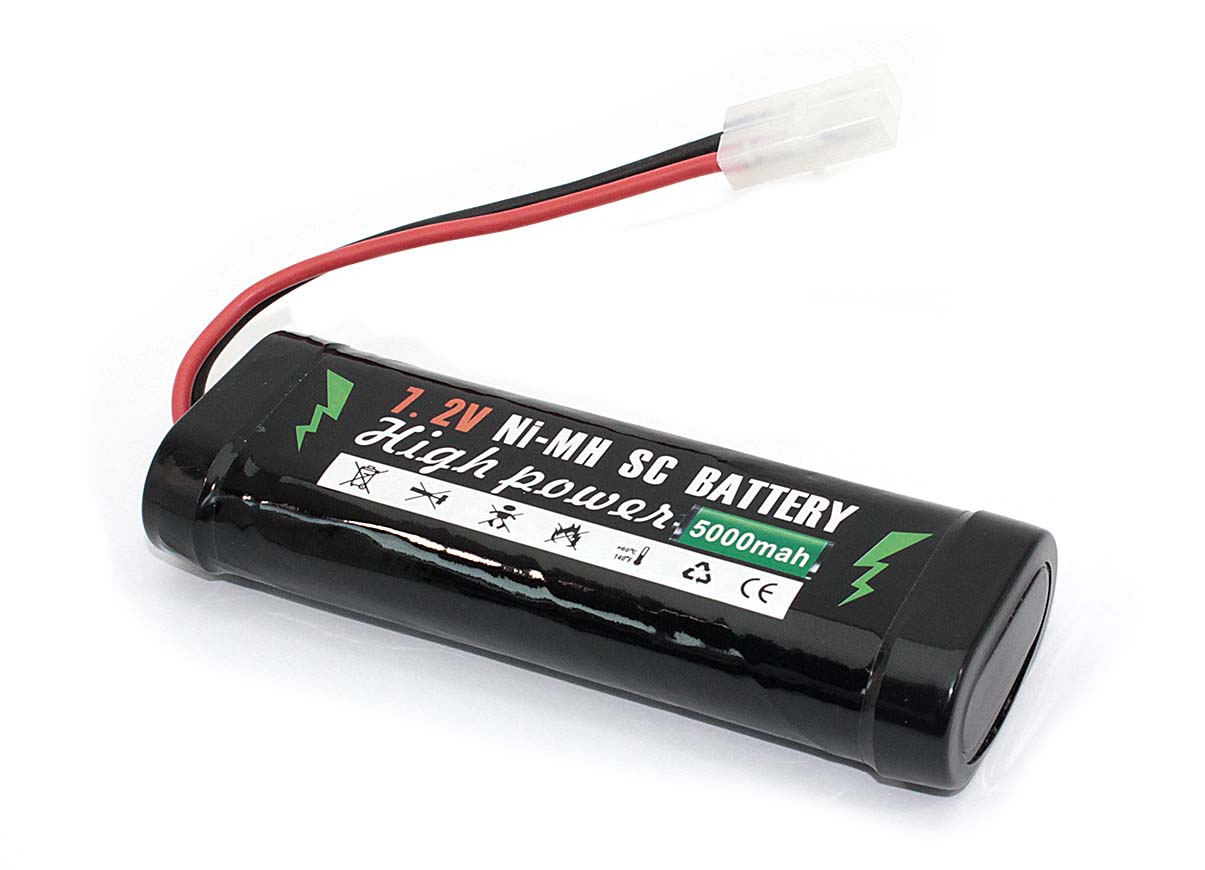 Аккумулятор Ni-Mh 7.2V 5000 mAh AA 134.5*41*25 разъем KET-2P