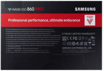 Накопитель SSD Samsung SATA III 1Tb MZ-76P1T0BW 860 Pro 2.5"