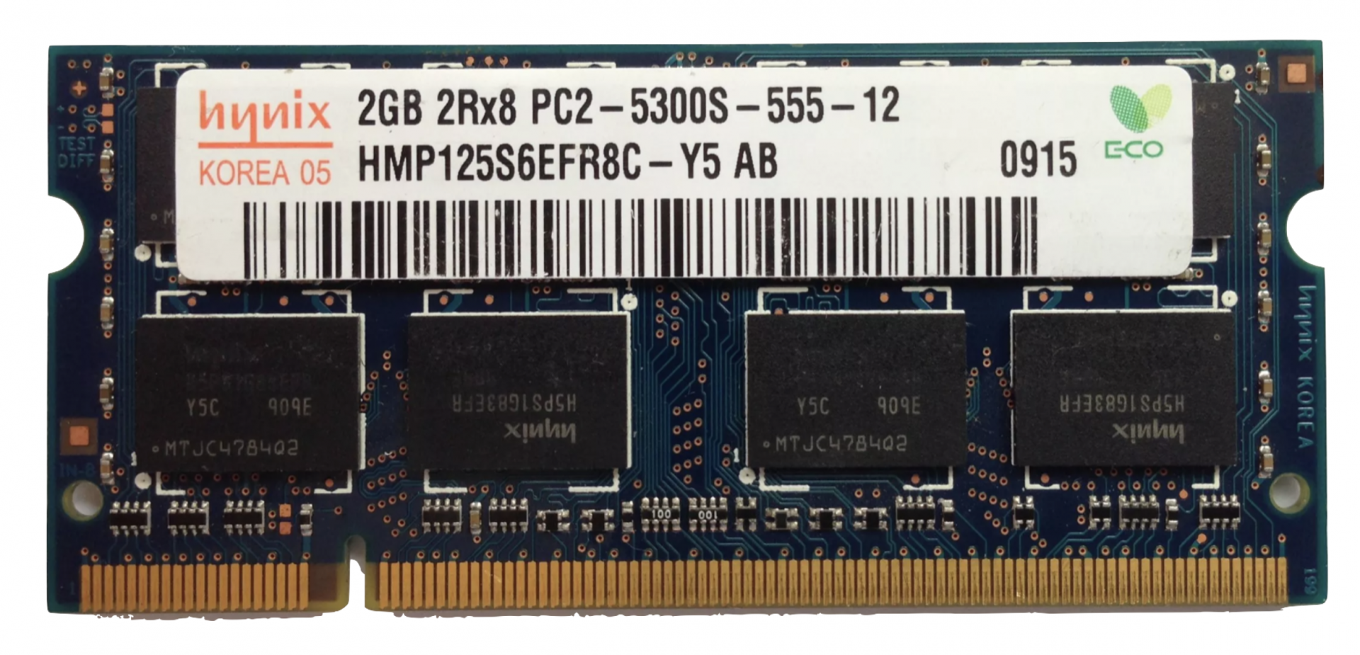 Оперативная память SO-DIMM DDR2 2gb 5300 667Ггц (б/у)