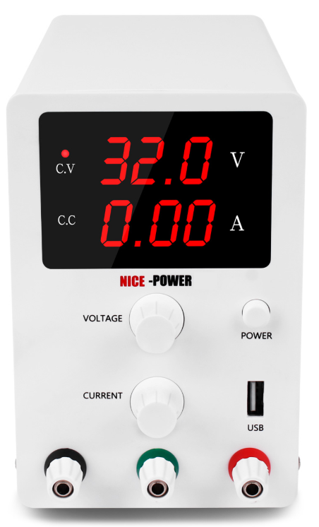 Компактный импульсный блок питания Nice Power 0-30V 0-10А