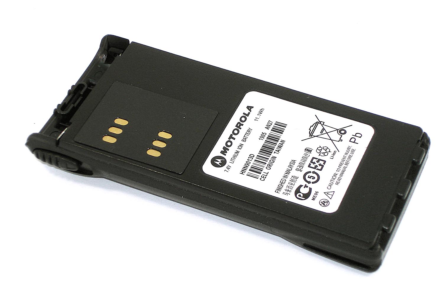 Аккумулятор для Motorola GP340 HT750 HT1200 (HMNN415) 1500mAh 7.4V 11.1Wh Li-ion