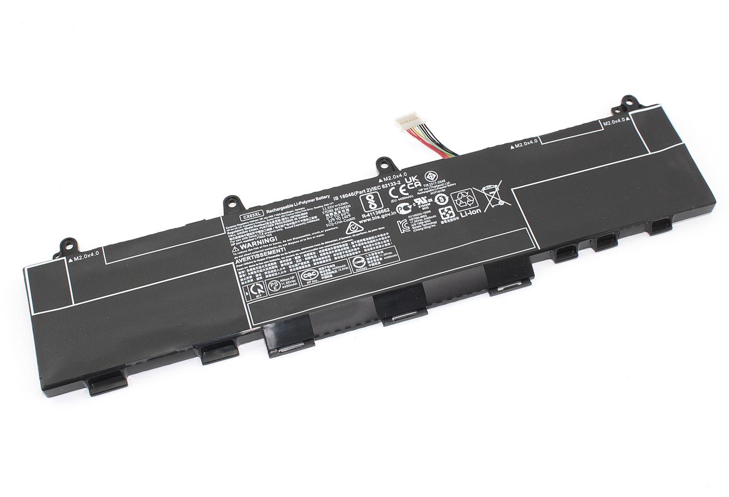 Аккумуляторная батарея для ноутбука HP EliteBook x360 830 G7 (L77624-421) 11.55V 4400mAh (53Wh)