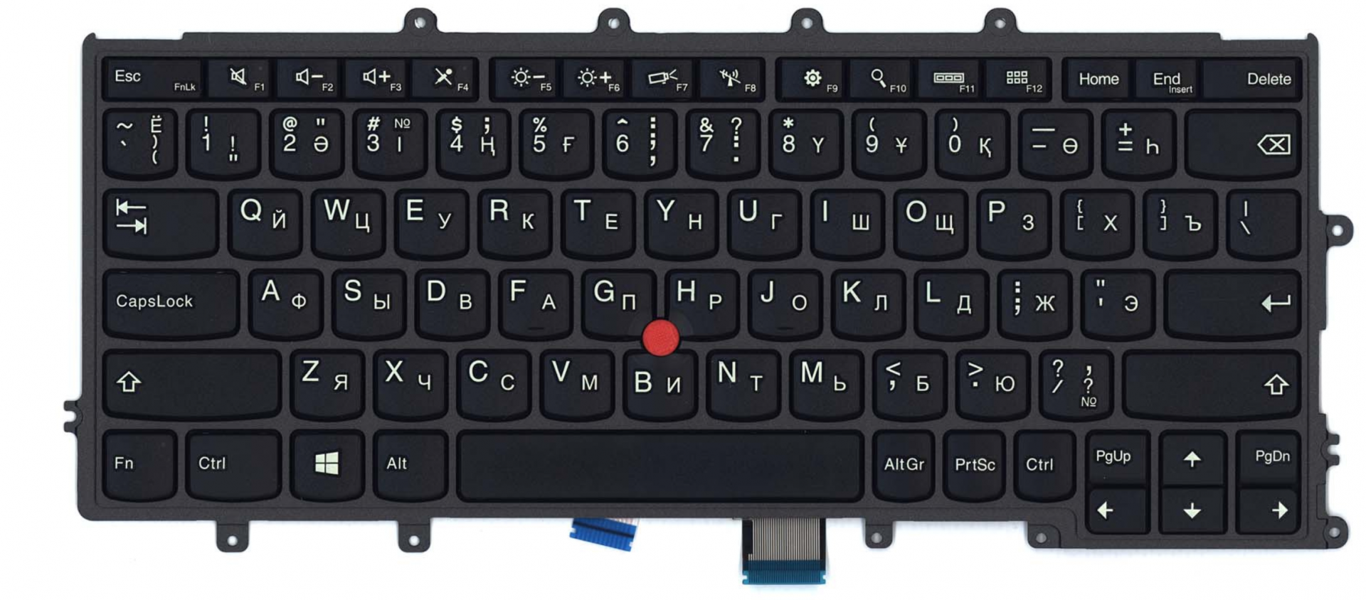 Клавиатура Lenovo ThinkPad X240 без подсветки, OEM