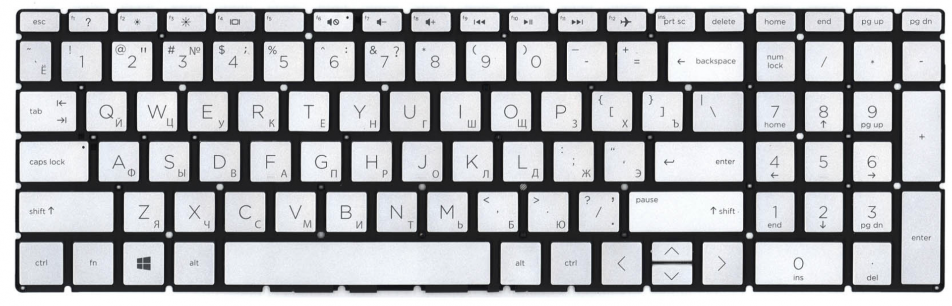 Клавиатура HP 15-da OEM