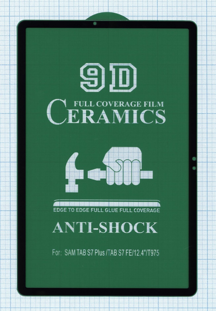 Керамическая пленка (стекло) для Samsung Galaxy Tab S7+ / S8+