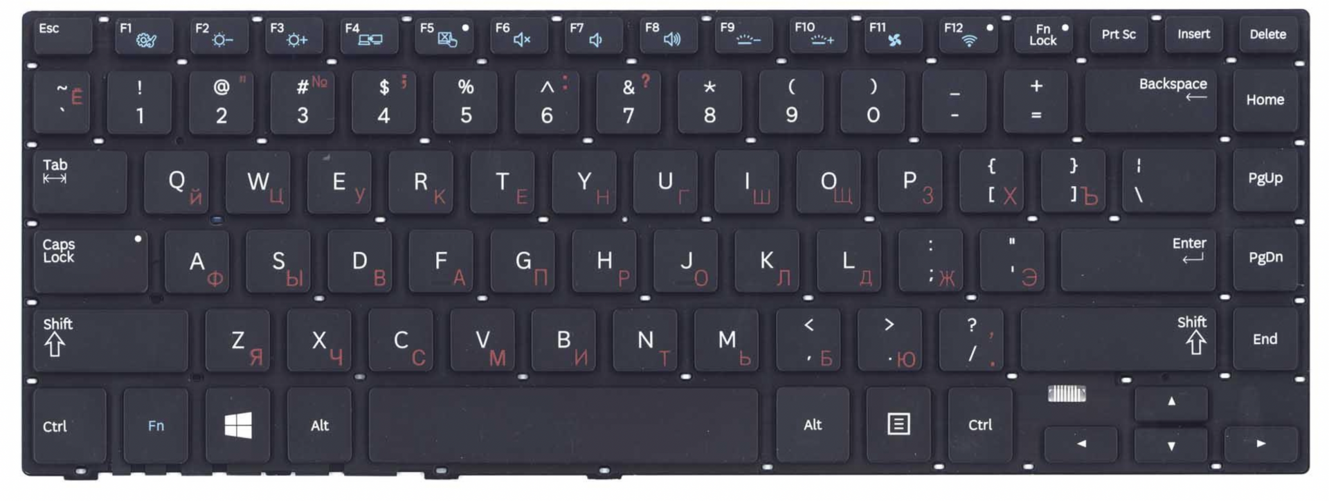 Клавиатура Samsung 370R4E с подсветкой, OEM