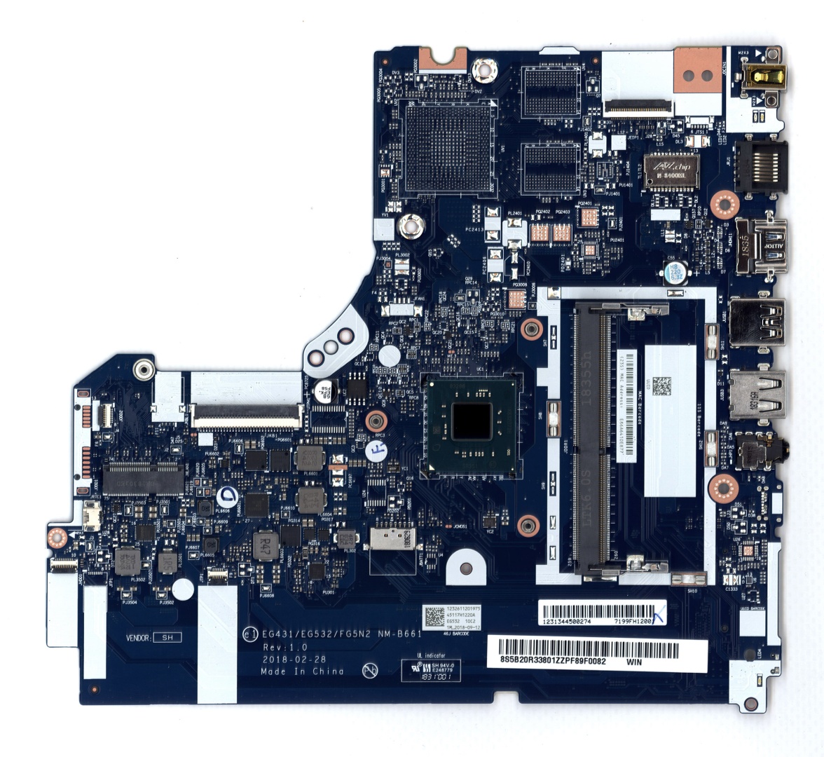 Материнская плата для Lenovo 330-15IGM N4000 UMA WIN NM-B661 5B20R33801/35055957