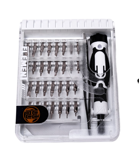 Отвёртка с набором бит ELEMENT 8189B