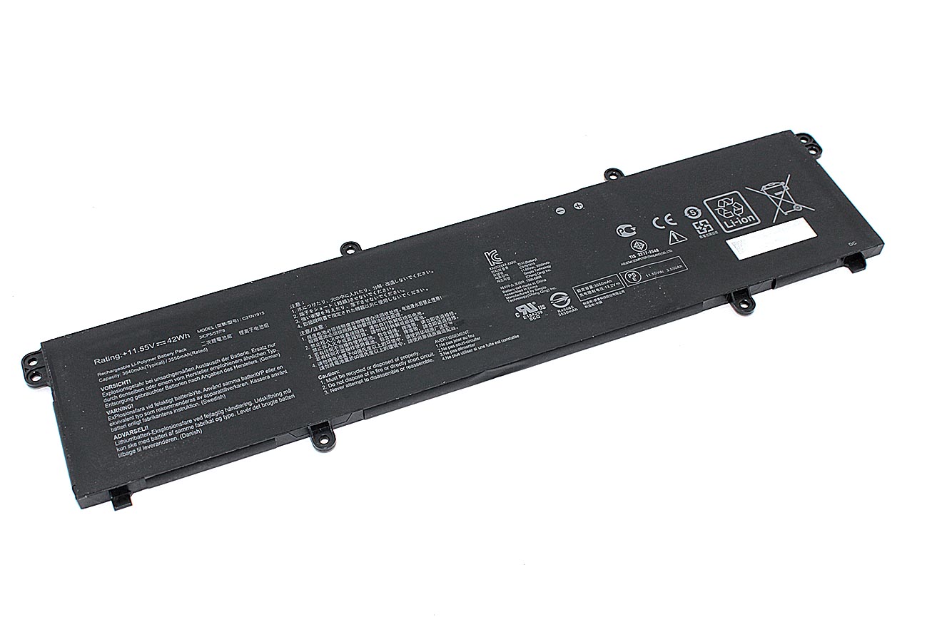 Аккумулятор Asus Pro BR1100FKA 11,55V, 42Wh, OEM
