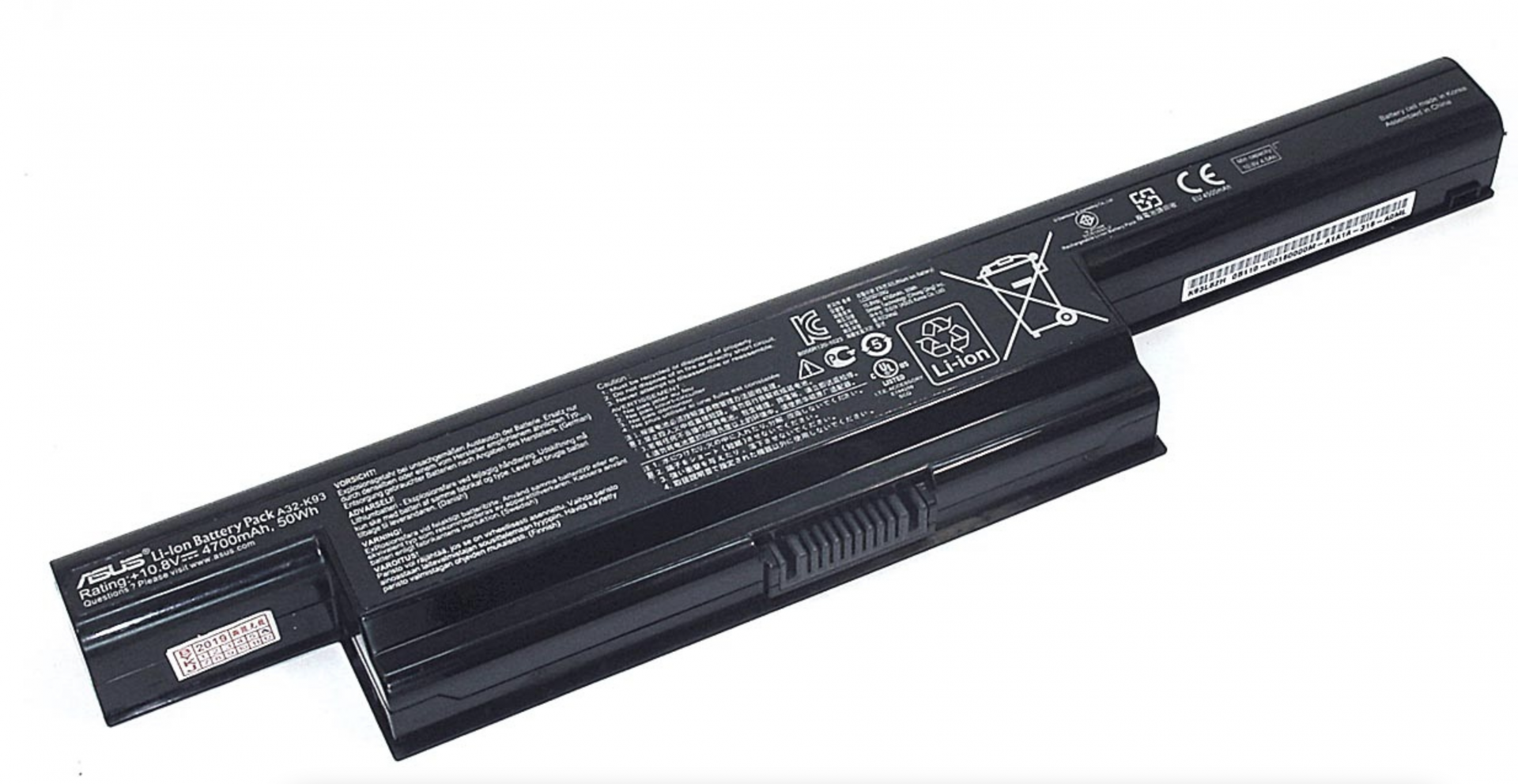 Аккумулятор ASUS K93S 10.8V, 50Wh, Original